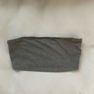 Grey Bandeau Top - size US 2